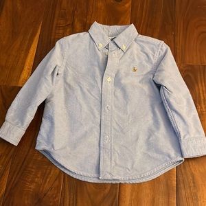 Ralph Lauren Light Blue Oxford Button Down size 24 month